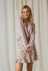 Indi and Cold Lila Knit Pullover