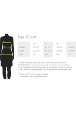 Adelyn Rae Kiara Chiffon Puff Sleeve Bodysuit (FINAL SALE)