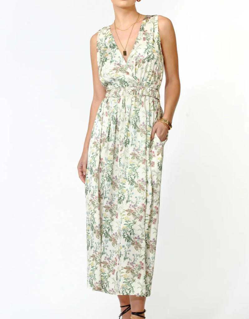 Geneva Gathered Waist Midi - Adorn Boutique