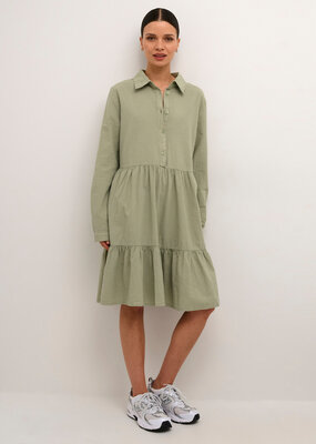 Kaffe Anya Tiered Shirt Dress