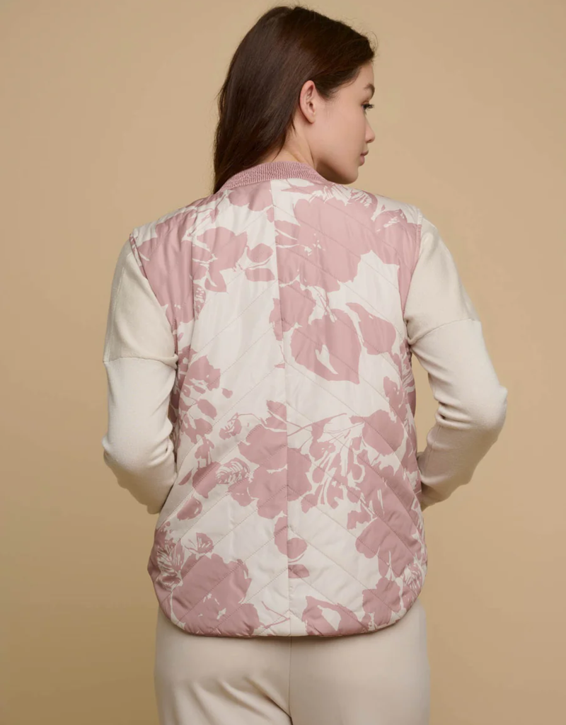 Rino and Pelle Badou Printed Reversible Padded Vest (FINAL SALE)