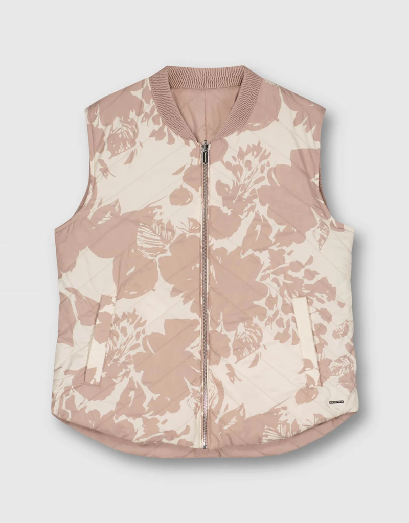Rino and Pelle Badou Printed Reversible Padded Vest (FINAL SALE)