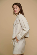 Rino and Pelle Brigitta Cropped Utility Jacket (FINAL SALE)