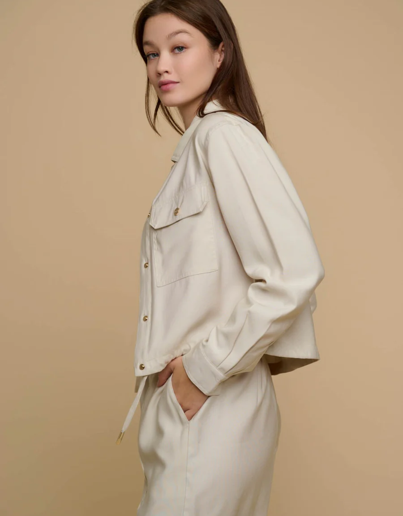 Rino and Pelle Brigitta Cropped Utility Jacket (FINAL SALE)