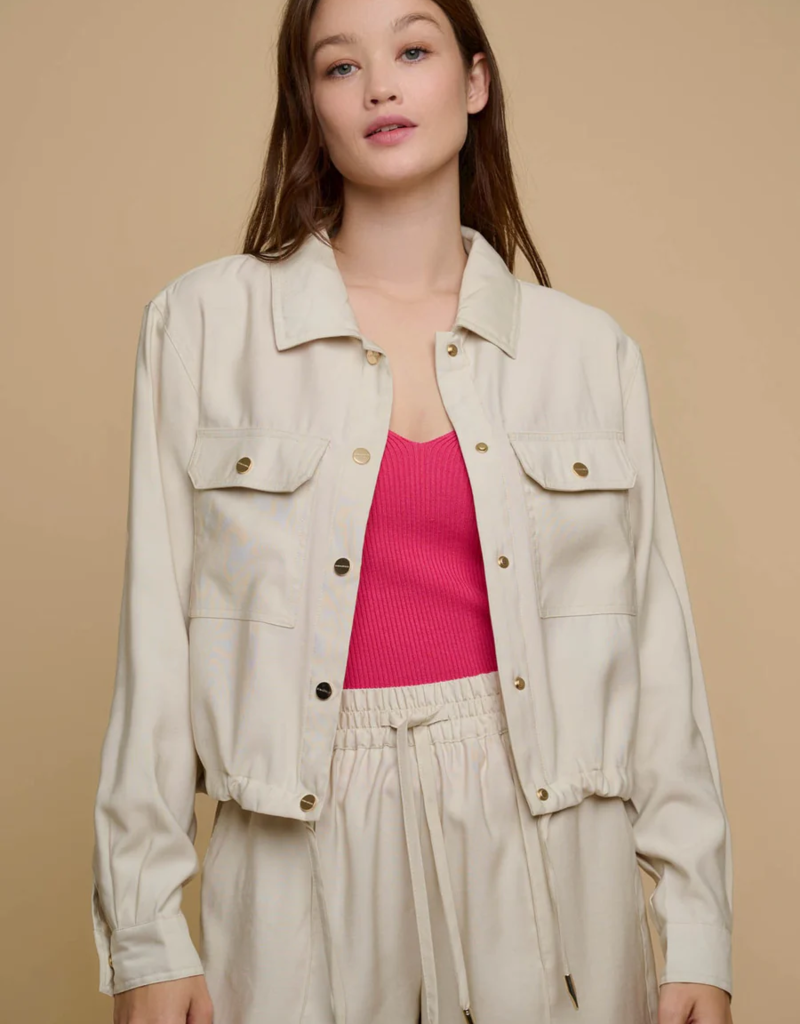 Rino and Pelle Brigitta Cropped Utility Jacket (FINAL SALE)