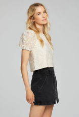 Saltwater Luxe Rich Cropped Lace Top