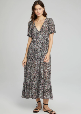 Ryliana Floral Maxi Dress - Adorn Boutique