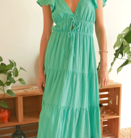 Greylin Riley Textured Cotton Maxi Dress *Two Colors*