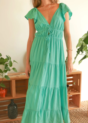 Greylin Riley Textured Cotton Maxi Dress *Two Colors*