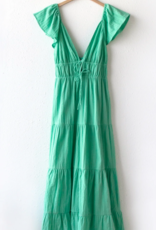 Greylin Riley Textured Cotton Maxi Dress (FINAL SALE)