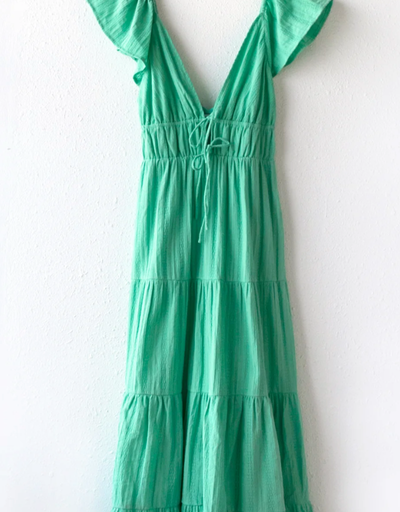 Greylin Riley Textured Cotton Maxi Dress (FINAL SALE)