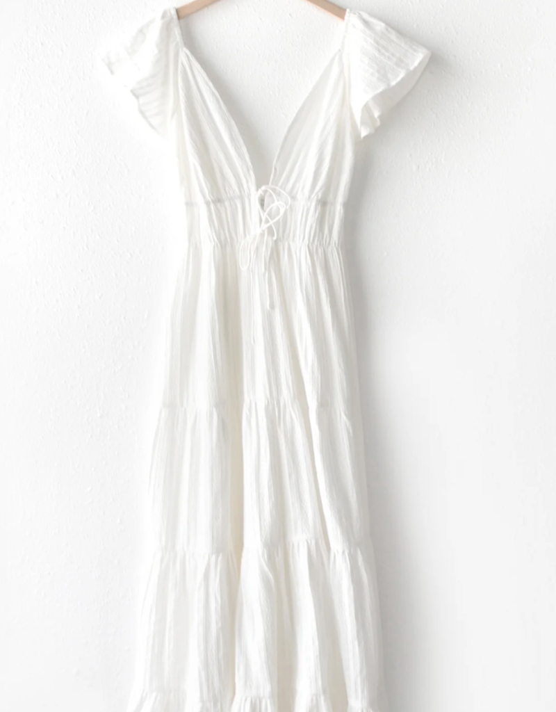 Greylin Riley Textured Cotton Maxi Dress (FINAL SALE)