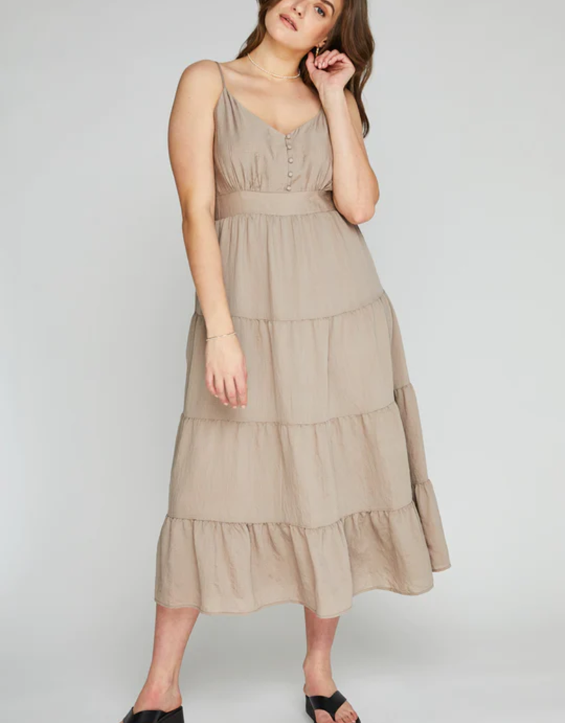 Gentle Fawn Cleo Tiered Midi Dress