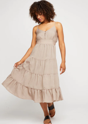 Gentle Fawn Cleo Tiered Midi Dress