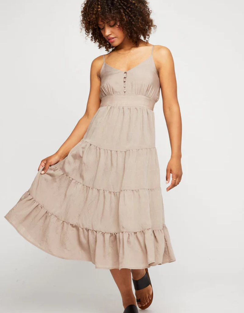 Gentle Fawn Cleo Tiered Midi Dress