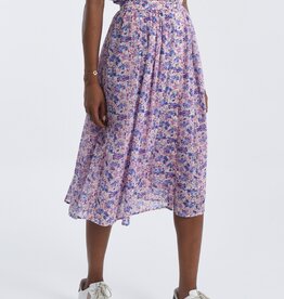 Molly Bracken Marty Printed Floral Midi Skirt
