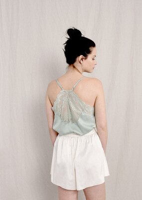 Molly Bracken Margot V-Neck Lace Back Camisole