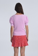 Molly Bracken Jennie Short Sleeve Knit Top