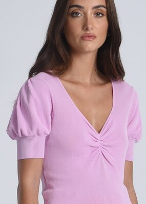 Molly Bracken Jennie Short Sleeve Knit Top *Only One Left - Small*