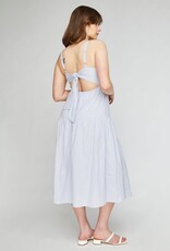 Gentle Fawn Nina Tie-Back Midi Dress