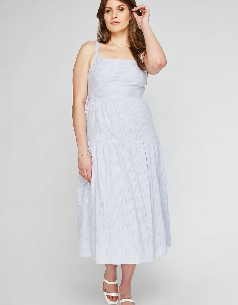 Gentle Fawn Nina Tie-Back Midi Dress