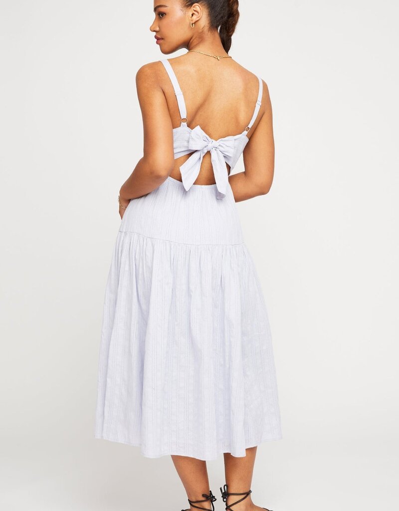 Gentle Fawn Nina Tie-Back Midi Dress