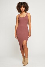 Gentle Fawn Felicity Ribbed Tank Midi Dress