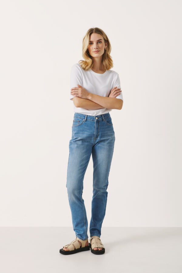 【PORTERNA】Ara straight jeans Rana High Rise Straight Jeans - Adorn Boutique