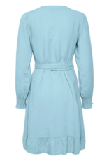Part Two Sol Linen Mini Wrap Dress (FINAL SALE)