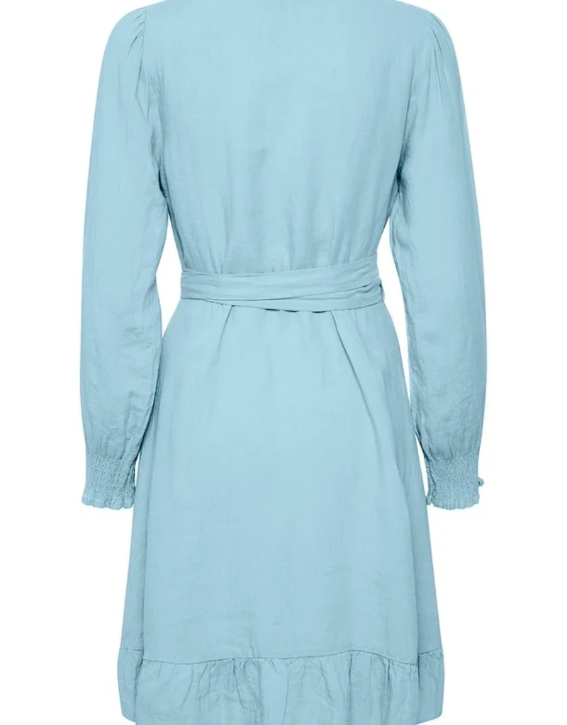 Part Two Sol Linen Mini Wrap Dress (FINAL SALE)