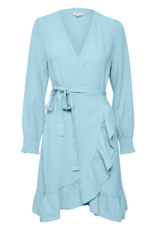 Part Two Sol Linen Mini Wrap Dress (FINAL SALE)