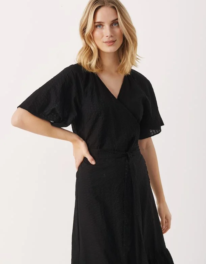 Part Two Sabbie Cotton Wrap Dress