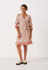 Part Two Saria Printed Wrap Dress