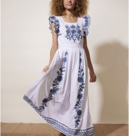 Louizon Tobias Embroidered Maxi *Only One Left - Small*