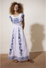 Louizon Tobias Embroidered Maxi