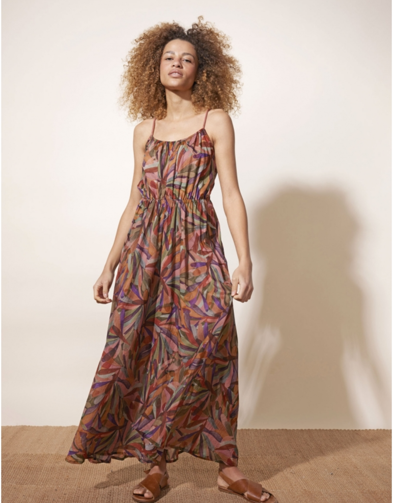 Louizon Afandi Printed Maxi Dress (FINAL SALE)