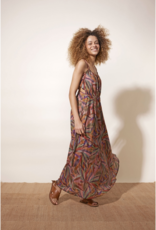 Louizon Afandi Printed Maxi Dress