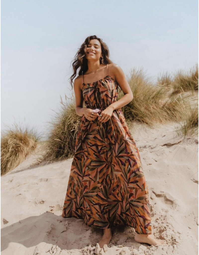 Louizon Afandi Printed Maxi Dress (FINAL SALE)