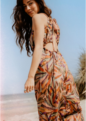 Louizon Afandi Printed Maxi Dress *Only One Left - Small*