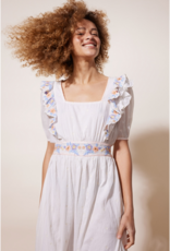 Louizon Batette Embroidered Maxi Dress