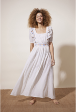 Louizon Batette Embroidered Maxi Dress