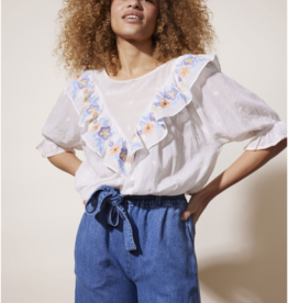Louizon Biba Embroidered Blouse *Only One Left - Small*