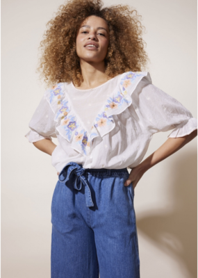 Louizon Biba Embroidered Blouse *Only One Left - Small*