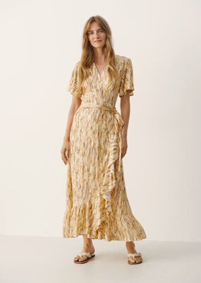 Part Two Clarina Midi Wrap Dress