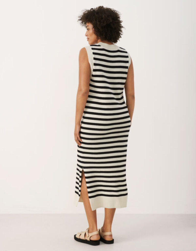 Part Two Aimie Striped Knit Dress