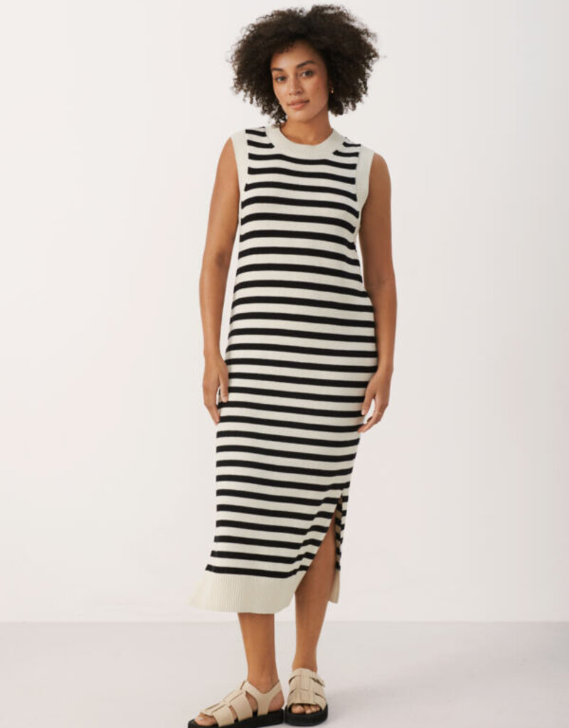 Part Two Aimie Striped Knit Dress