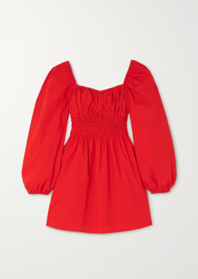 Faithfull Paloma Bubble Sleeve Mini Dress *Only One Left - XL*