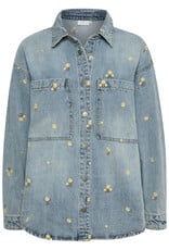 Kaffe Betty Embroidered Denim Jacket