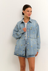 Kaffe Betty Embroidered Denim Jacket