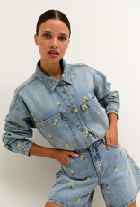 Kaffe Betty Embroidered Denim Jacket